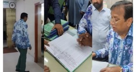 দেরীতে অফিসে আসা কর্মকর্তা কর্মচারীর বিরুদ্ধে'শোকজ,ডিএসসিসি প্রশাসক